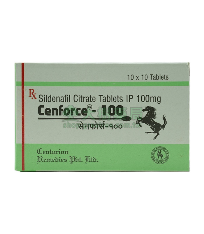 威而鋼學名藥Cenforce-100 助勃+延遲100mg/10粒